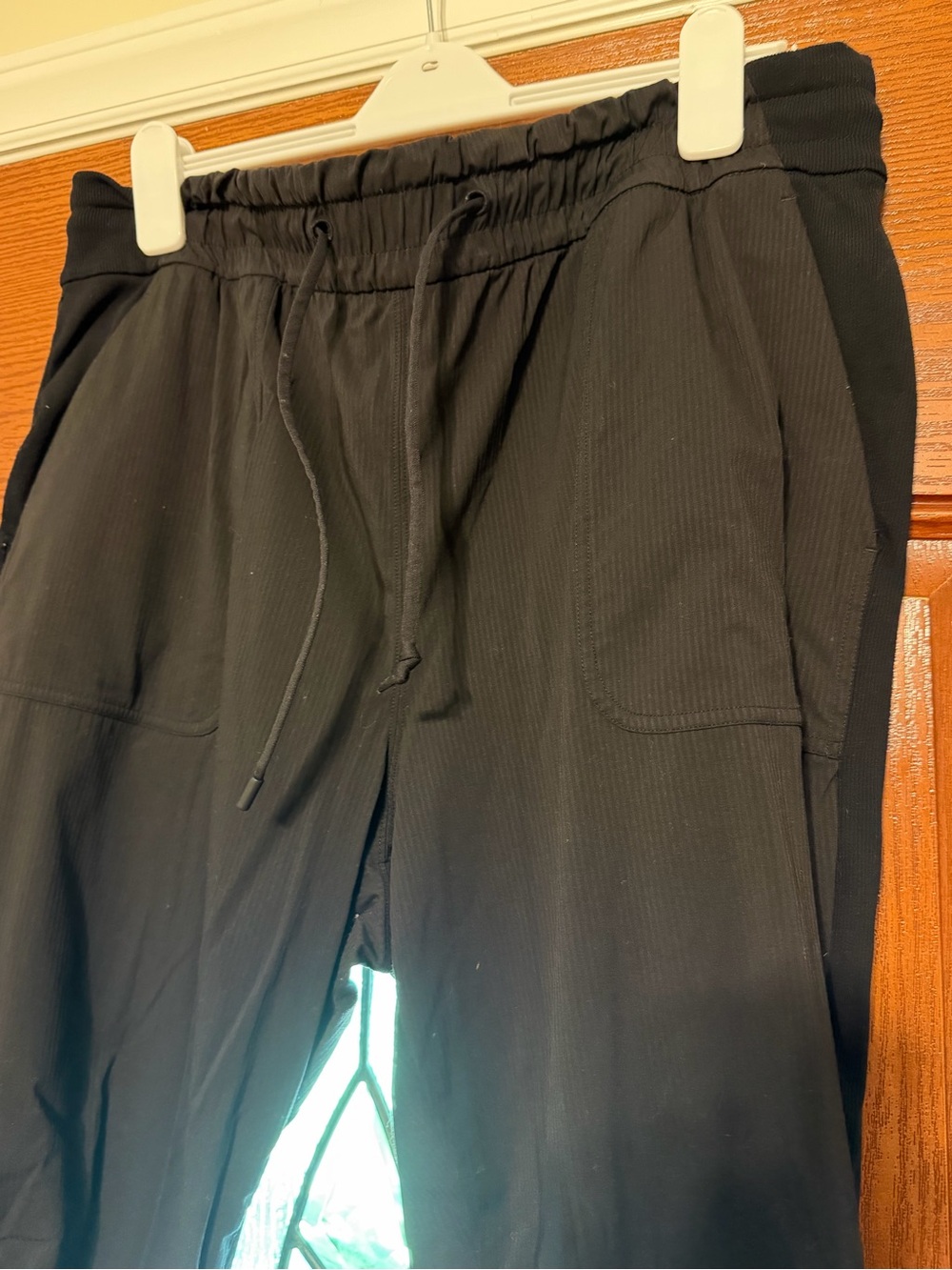 lululemon athletica Black Dance Studio full length joggers women’s 18